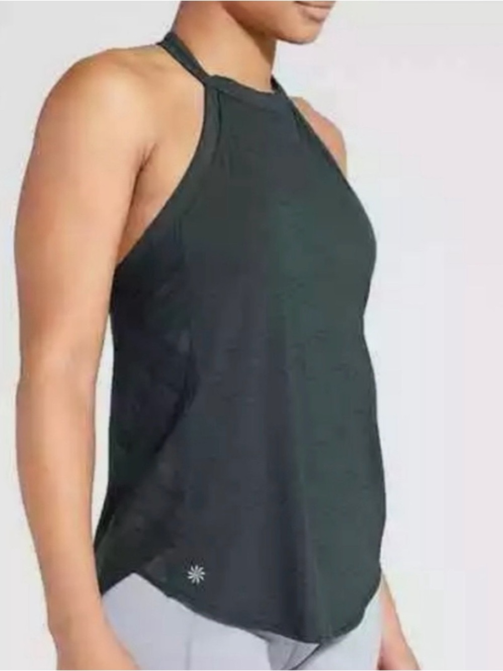 Athleta T-Back Lattice Tank Top Medium